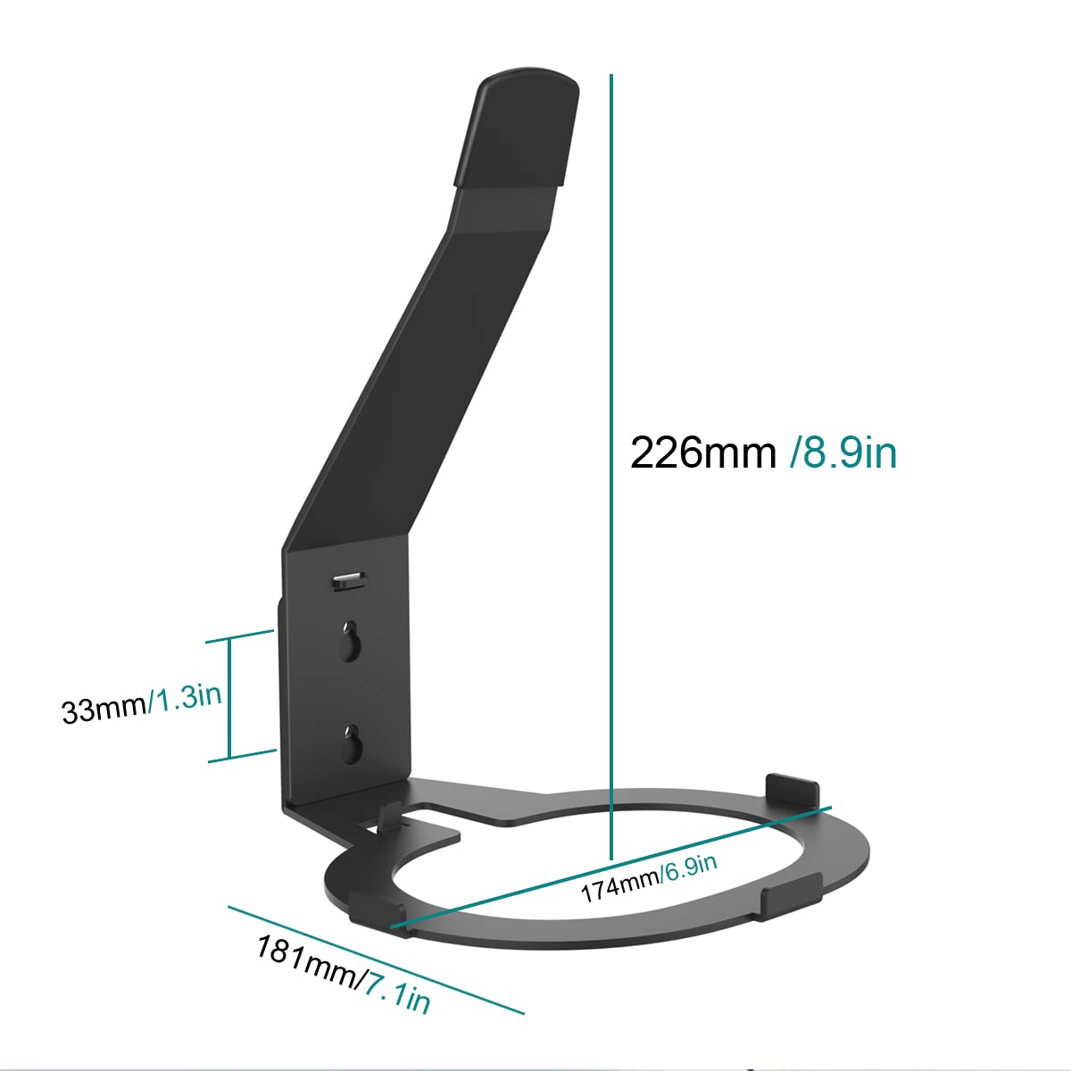 Monzlteck Wall Mount for SONOS Move,Compatible with Move1 and Move2.