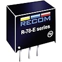 Recom Power Dc/dc Converter, 2.5W, 5V, 0.5A, Sip - R-78E5.0-0.5