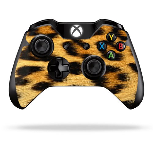 MightySkins Skin Compatible with Microsoft Xbox One or One S Controller - Cheetah | Protective, Durable, and Unique Vinyl Decal wrap Cover | Easy