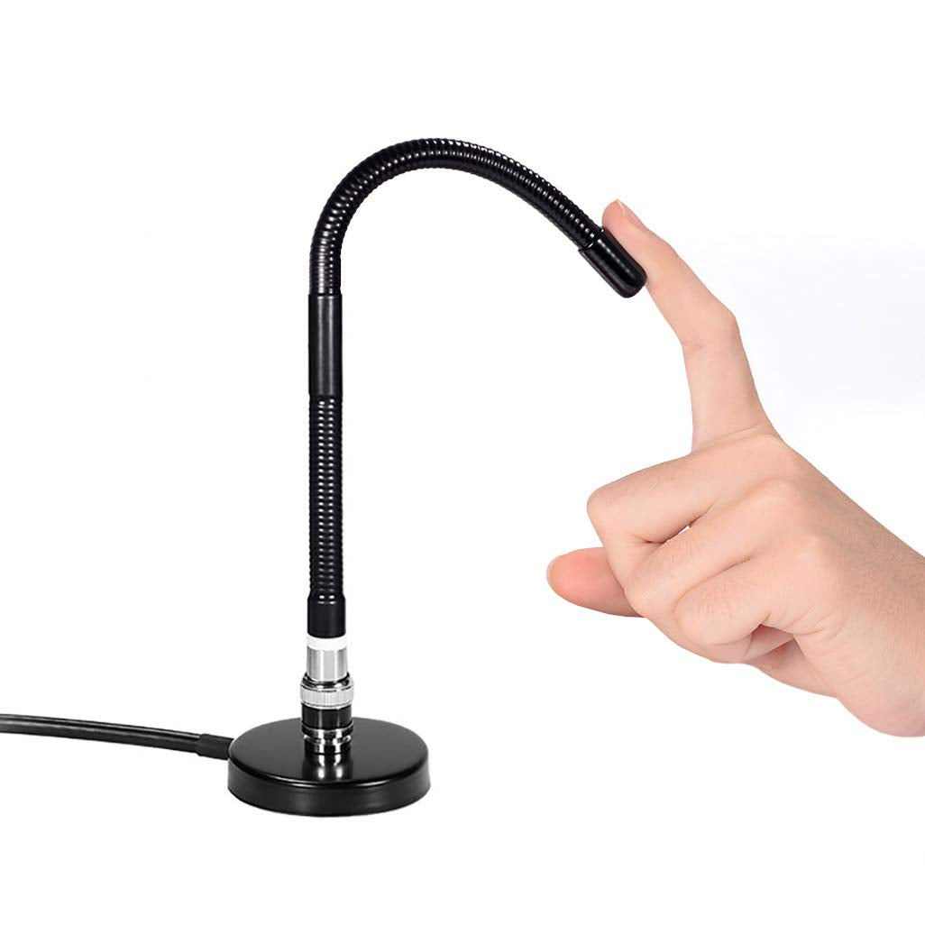 Bingfu 27MHz CB Radio Antenna Soft Whip Magnetic Base BNC & PL259 Male Compatible with Cobra Midland Uniden Maxon President Portable Handheld CB Radio