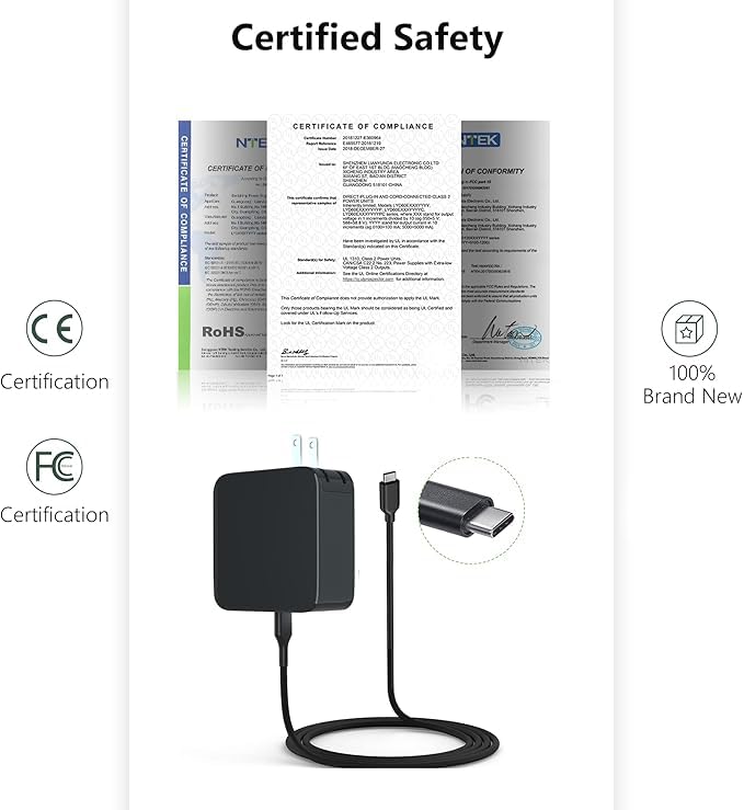 Ursulan AC Charger Compatible for T-Mobile 5G Internet Gateway - Arcadyan KVD21 Adapter Type/USB C