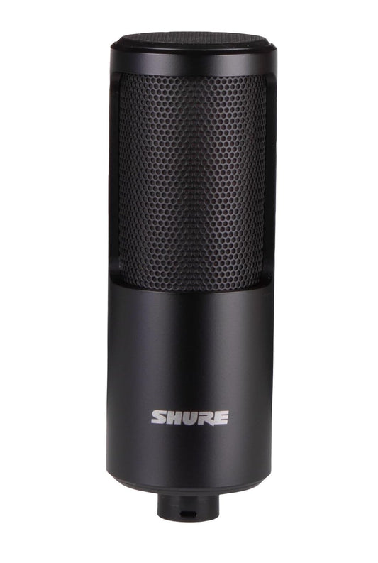 Shure SM4-K Studio Condenser Microphone - XLR Mic for Home Studio Recording, Vocals & Instruments with Mix-Ready Sound & All-Metal Construction, Black