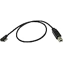 Type C Printer Cable, zdyCGTime 90 Degree Right Angle USB 2.0 Type C (USB-C) to Type B (USB-B) Printer Scanner Cable -18Inchs