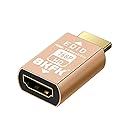 BKFK HDMI edid Emulator Adapter, 1024X768@60Hz emulators,Reliable Pass-Through for Extender/AV Receiver/Video Splitters