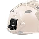 Aluminum NVG Helmet Mount, Tactical Helmet NVG Mount Compatible with GoPro Hero 13/12/11/10/9/8, DJI Osmo Action 6/5 Pro/4/3, Nano, Insta360, AKASO