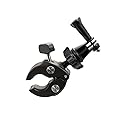 ARKON Mounts Clamp Mount for Action Cameras | for Motorcycles, Wheelchairs, Strollers, Desks | Secure 1.6” Edge Clamp | Adjustable Positioning