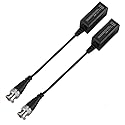 1 Pair HD CVI/AHD/TVI Passive Transceiver Adapter Transmitter Video Balun CCTV UTP BNC Cat5