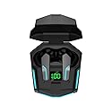 MyJoy Cool Wireless Earbuds, Wireless Gaming Earbuds, Bluetooth Gaming, Noise Cancelling Ear Buds, Noise Cancelling Earphones for Gamers, Black