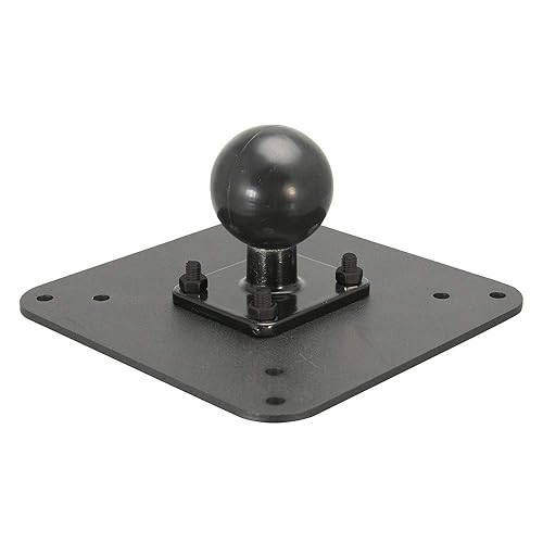 ARKON Mounts VESA 75 / VESA 100 to 38mm (1.5 inch) Ball Mount Adapter Plate