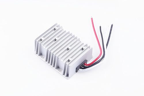KNACRO Waterproof DC-DC 24V (18V - 32V) Step Up to 48V 10A 480W Voltage Boost Converter Regulator Power Supply (10A)