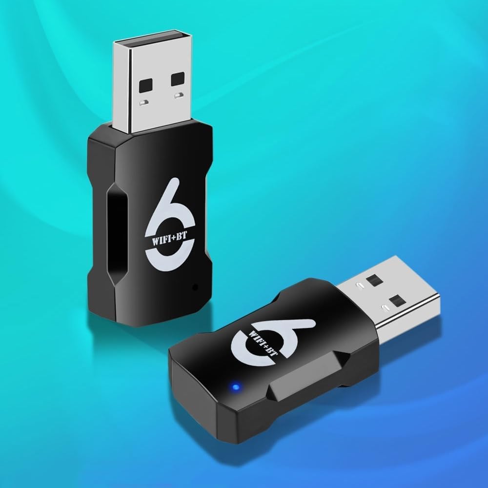 AX900 USB WiFi 6 Bluetooth 5.3 Adapter 2in1 Dongle Dual Band 2.4G&5.8GHz USB WiFi Network Wireless WLAN Receiver