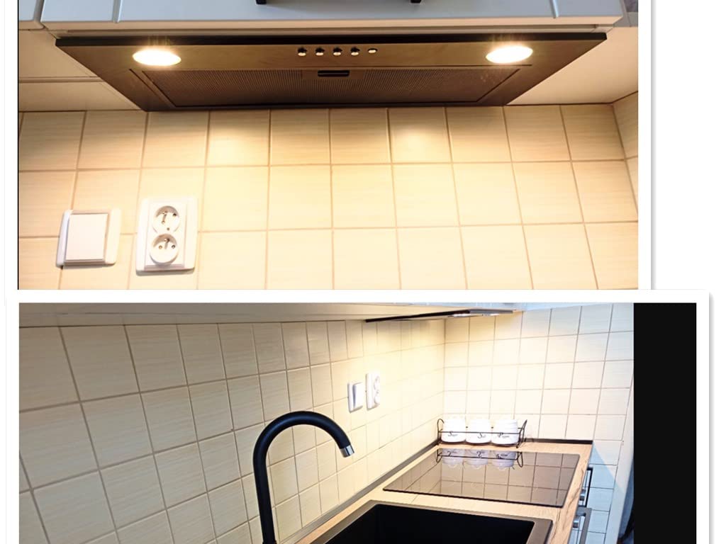 LPSAFP PAR20 7W LED Range Hood Light,E26 120V Dimmable Warm White 595lm, Waterproof IP65, Replacement 50W Halogen Cup. Spot Bulbs for Kitchen