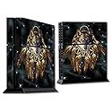 MightySkins Skin Compatible with Sony PS4 Console - Wolf Dreams | Protective, Durable, and Unique Vinyl Decal wrap Cover | Easy to Apply, Remove,