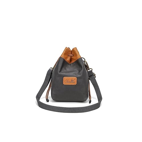 Canvas Camera Bag Lens Case Waterproof for SLR DSLR Compatible with Nikon/Canon/Sony/OLYMPUS/Fujifilm/Sony/Panasonic/Pentax/Samsung