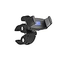 ARKON Mounts Mobile Grip 5 Phone Holder with Clamp Mount | Secure Spring-Loaded Holder | Clamp Phone Mount for Strollers, Treadmills, Bike |