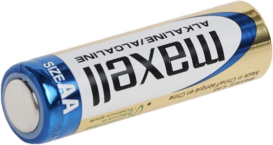 Maxell - 723465, Reliable AA Alkaline Battery - 10x Long-Lasting with 1.5V Performance with Mercury & Cadmium Free - Ideal for Wireless Keyboards…
