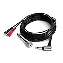 Coyktonty eplacement Audio Cable Extension Cord Line for Sennheiser HD25 Plus HD560 HD540 HD480 HD430 HD414 HD250 Headphones,Headphone Accessories