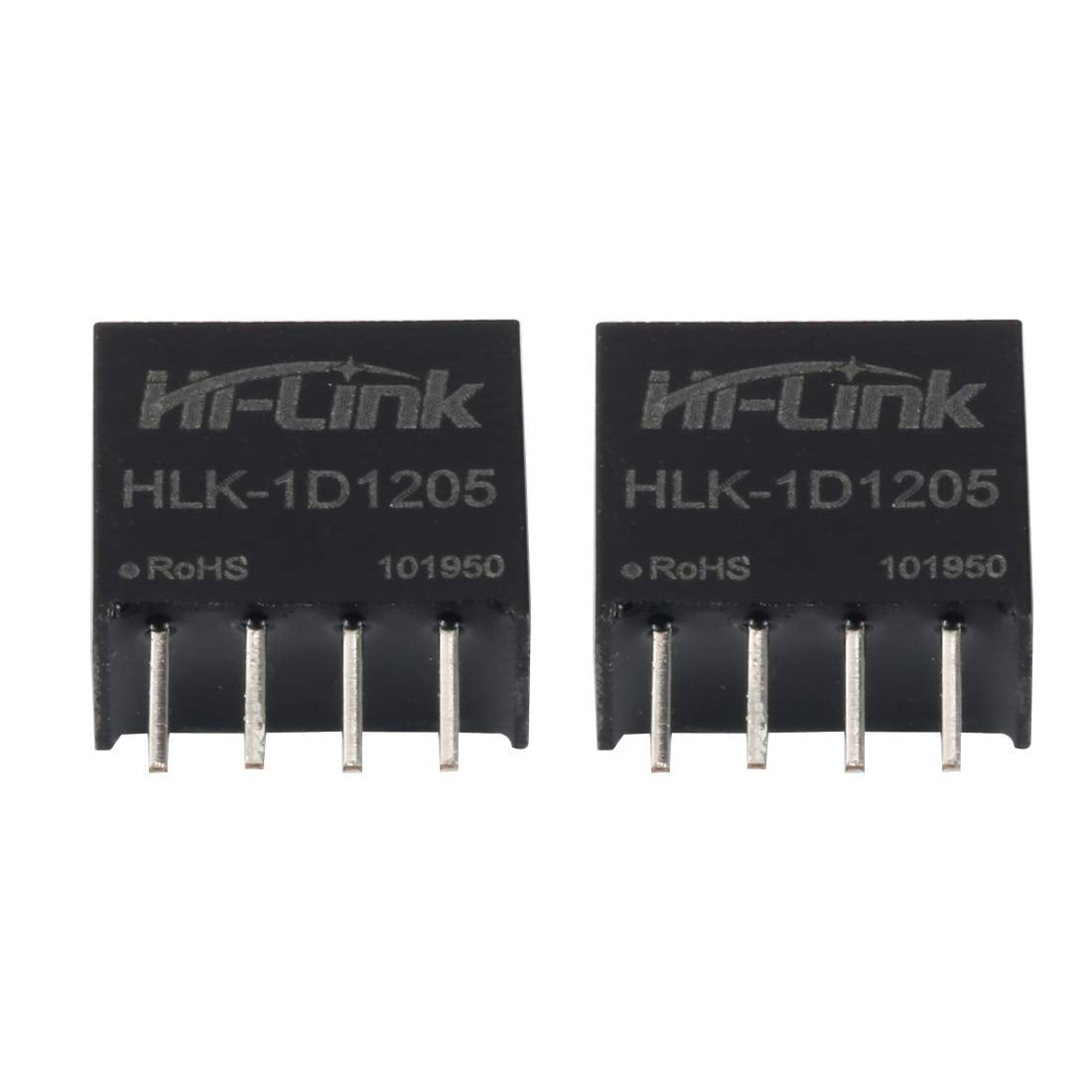 Hi-Link HLK-1D1205 12V to 5V 1W 200mA DC - DC Isolation Switching Power Supply Module Intelligent Household Switch Converter (6 PCS)