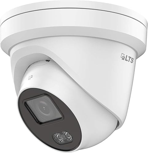 LTS CMIP3C42W-28M| 4MP Color247 IP Network Turret Camera/Fixed Lens/H.265+/ H.264+ / 120dB WDR / IP67 / BLC / 3D DNR/HLC/Defog/Built in MicroSd Card