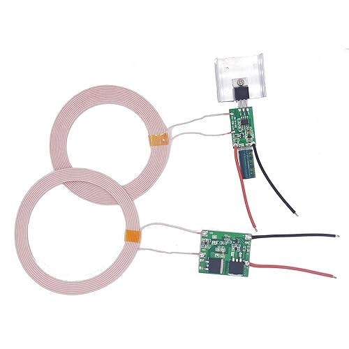 Taidacent 24V 1.6A Inductive Charging Kit Coil Induction Charger Power Bank Supply Module