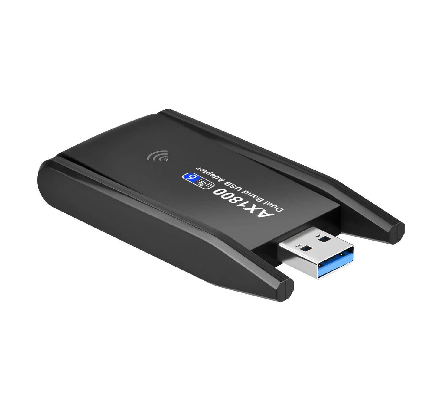 1800Mbps WiFi6 USB Adapter USB Wireless Network Card 2.4G/5GHz USB3.0 Wireless Wi-Fi Dongle Network Receiver Card MT7921 Chip for Win 10/11 Only