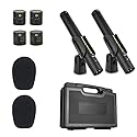 happymusic CM2 Pencil Stick Condenser Microphone?Interchangeable Omni,Cardioid and Super Cardioid Capsules for Acoustic Woodwind Instruments