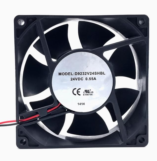 D9232V24SHBL 90X90X32MM 24V 0.55A 2-Wire Inverter Cooling Fan