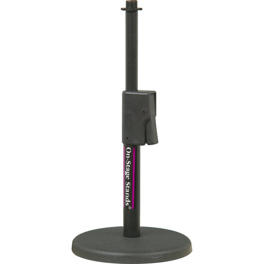 OnStage On-Stage DS7200QRB Quick-Release Adjustable Desktop Microphone Stand
