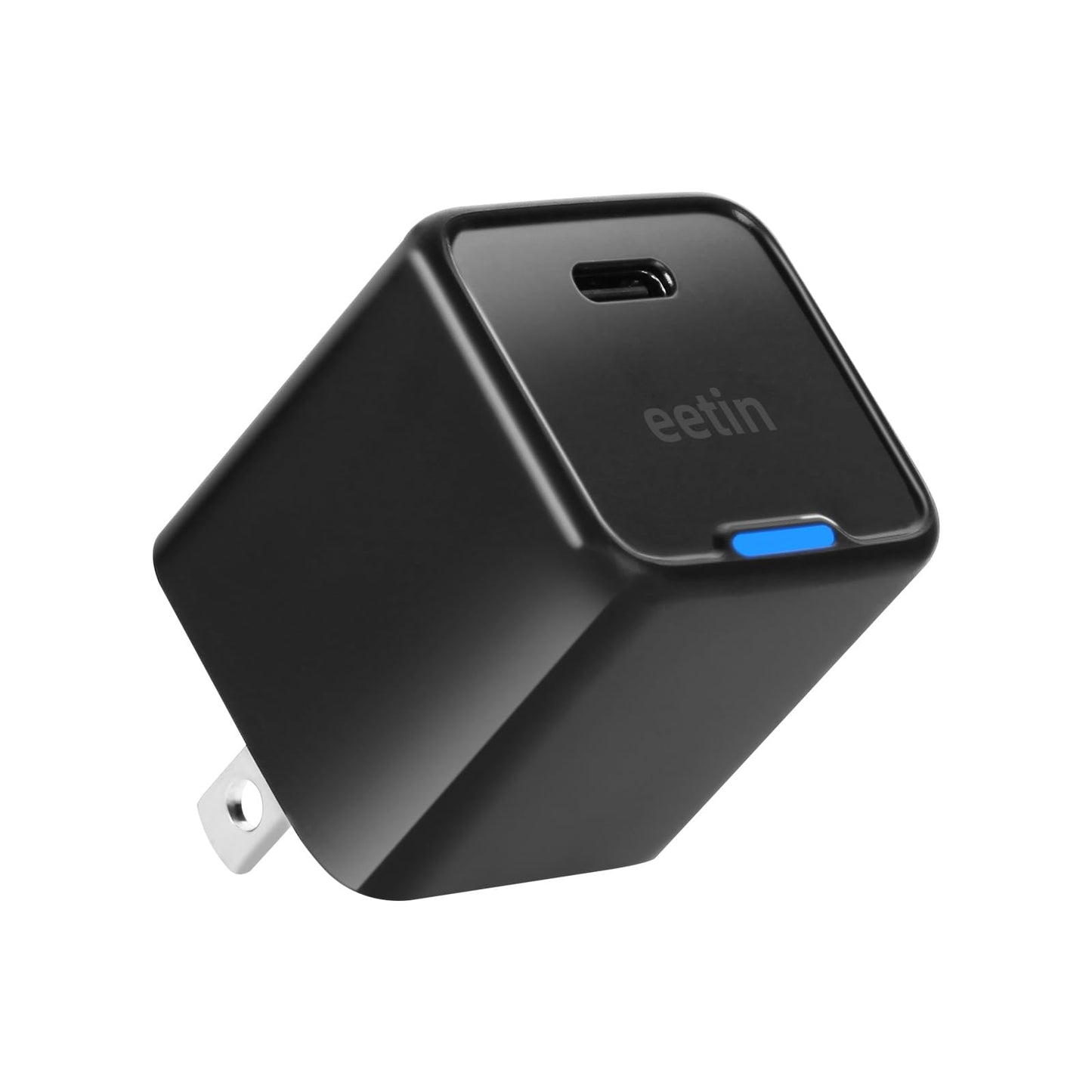 USB C GaN 30W Fast Charging Block(Non-Foldable),PPS PD3.0 Mini Type C Charger for iPhone 17/16/15/14/13/12,Galaxy S25/24/23/22,iPad/AirPod/Apple