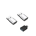 USB-C Female to USB 3.0 Male OTG SuperSpeed 5Gbps Adapter 2 Pack, USB Male to USB-C Female Converter