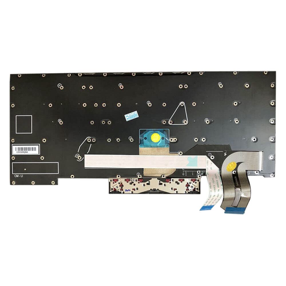Zahara US no Backlight Keyboard Laptop for Lenovo ThinkPad T14S Gen1 Gen2 20T0 20T1 20UH 20UJ/ThinkPad P1 Gen 3 Type 20TH 20TJ/ ThinkPad X1 Extreme