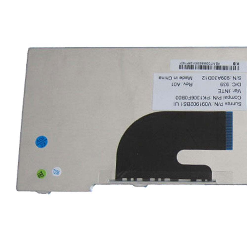 YUHUAI Laptop Replacement Keyboard Fit Acer Aspire ZG5 ZG8 ZA8 D150 D210 D250 EM250 KAV10 KAV60 US Layout (White)