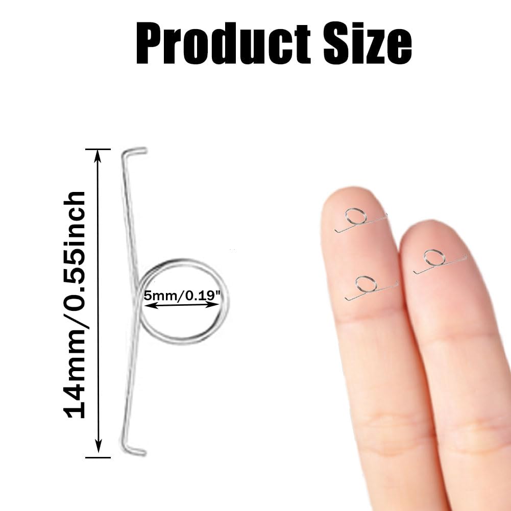 L2 R2 Trigger Button Spring Metal Replacement for PlayStation PS5 Controller Parts Repair Accessories 30pcs