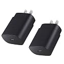 USB C Charger Block, 25W USBC Super Fast Charging Adapter for Samsung Galaxy S25 S24 Ultra S23 S22 S21 S20 Note20 / iPhone 17 16 15 14 13 Pro Max
