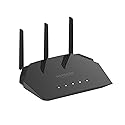NETGEAR 4-Stream WiFi 6 Dual-Band Gigabit Router (WAX204) - AX1800 Wireless Speed (Up to 1.8 Gbps) | Coverage up to 1,500 sq. ft, 40 Devices