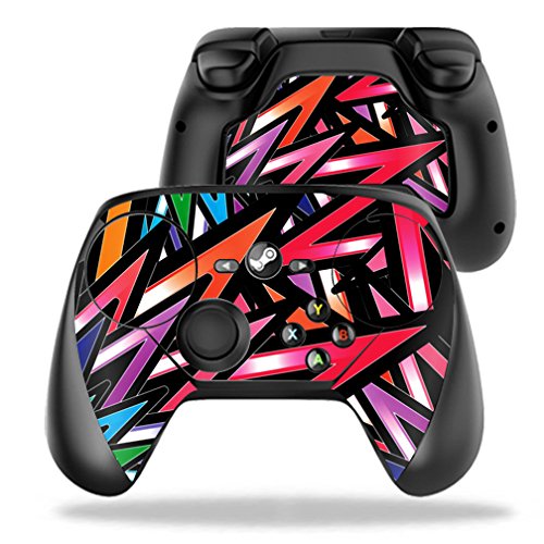 MightySkins Skin Compatible with Valve Steam Controller case wrap Cover Sticker Skins Color Bomb