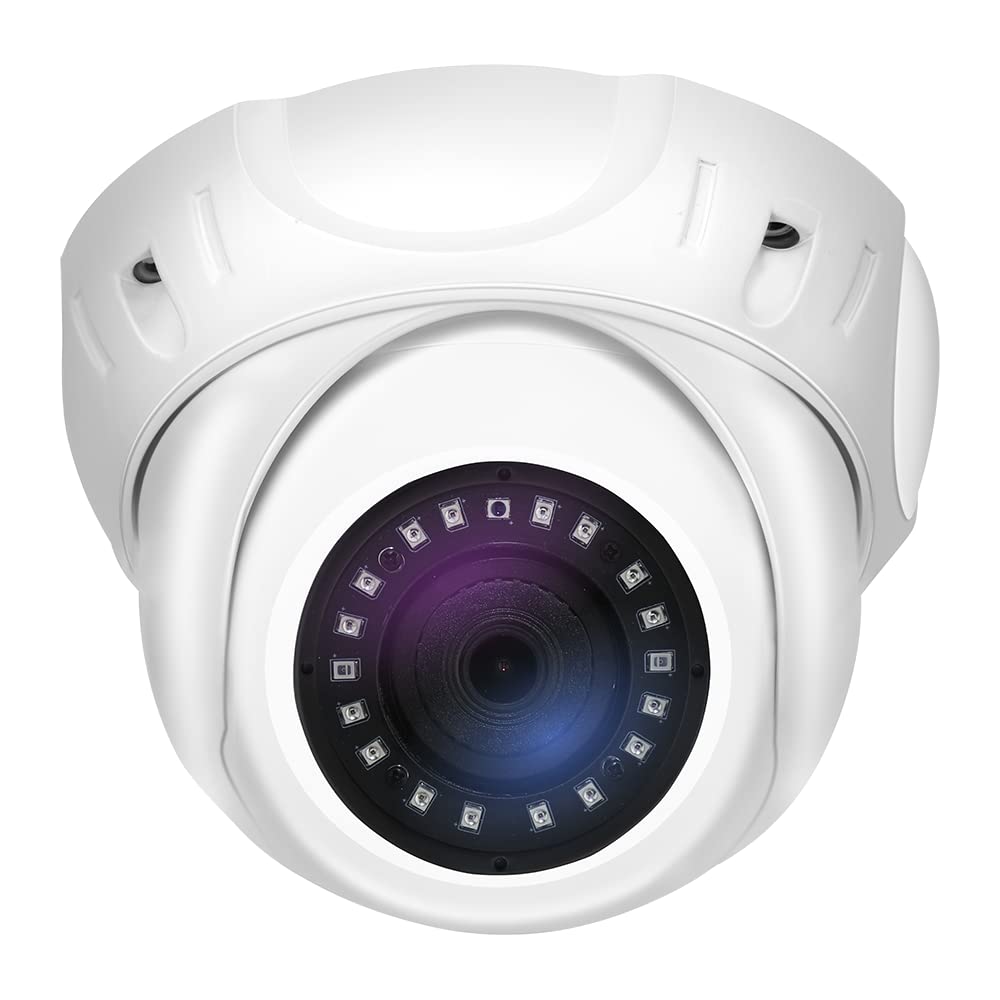 GW Security 8 Channel 4K NVR 5MP H.265 IP Surveillance Security Camera System with 8-Piece Super HD 1920P Weatherproof Video & Audio PoE Security Dome