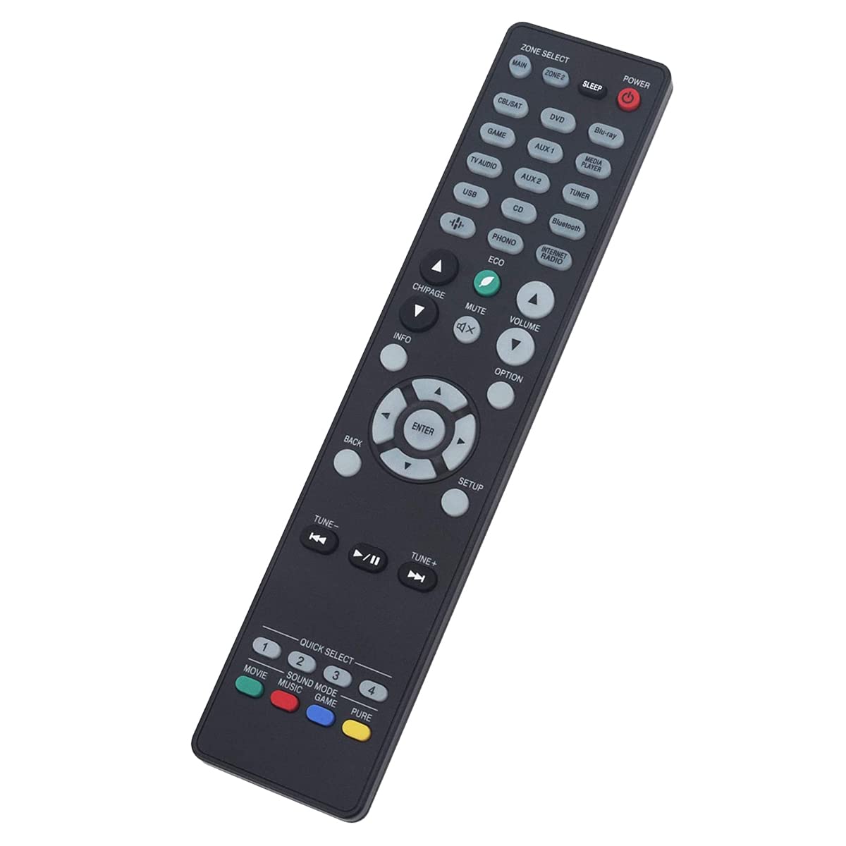 Replacement Remote Control for Denon Ultra Home Theater AV Receiver RC-1239 AVR-S760H AVR-X3800H AVR-X4700H AVR-X4800H AVR-S960H RC-1228 AVR-X8500H
