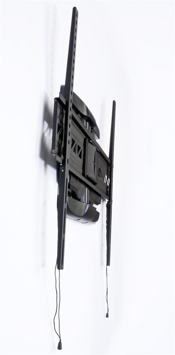 Full Motion TV Mount for Wall Holds a Flat Panel LCD Monitor Between 47" and 84", Tilting Bracket and Articulating, Panning Arm, VESA-Compatible