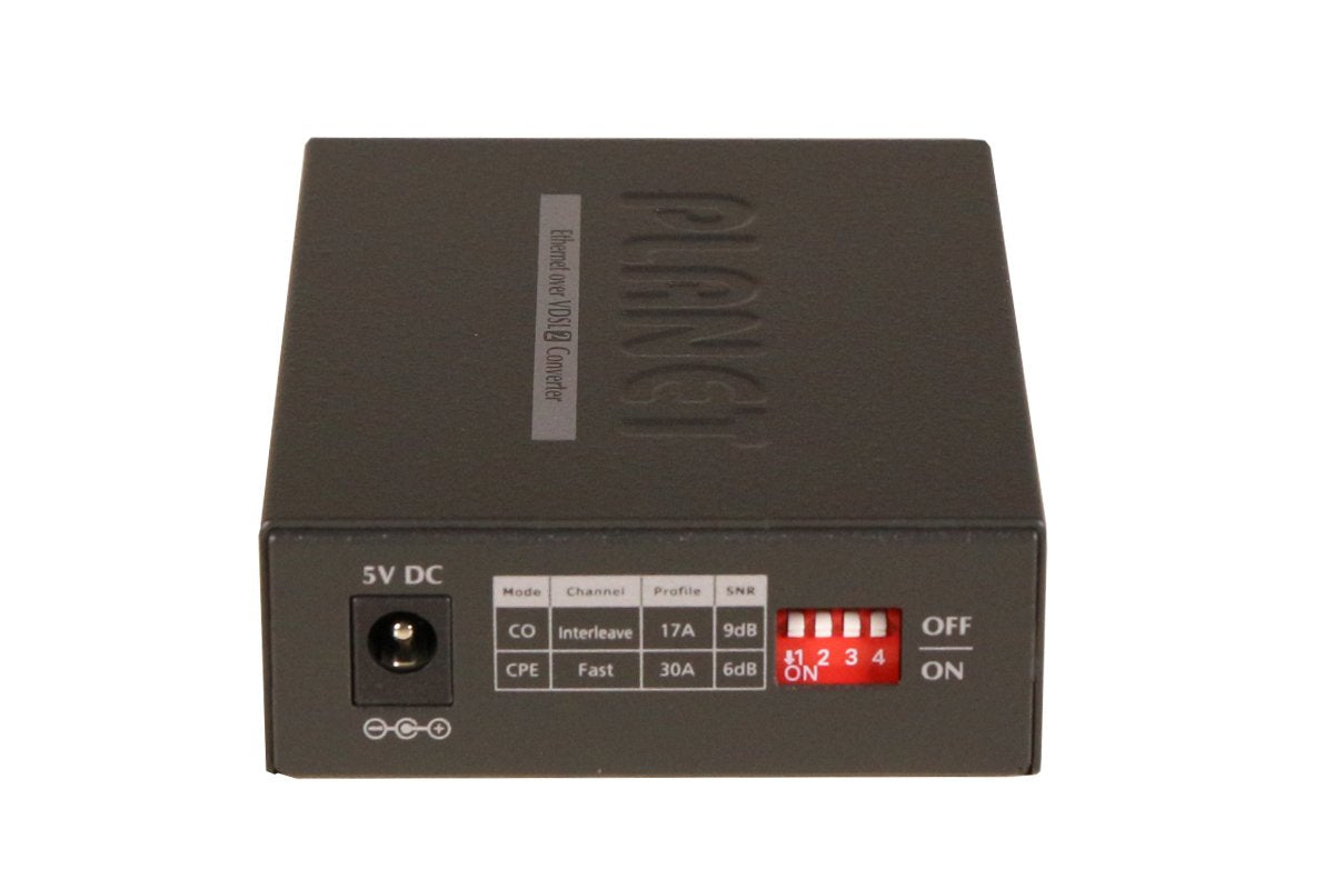 VC-231 Single port 100/100 Mbps Ethernet to VDSL2 Converter - 30a profile