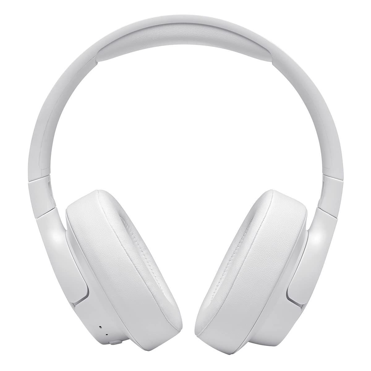 JBL Tune 710BT Wireless Over-Ear Headphones - Bluetooth Headphones with Microphone, 50H Battery, Hands-Free Calls, Portable (White) (Renewed)