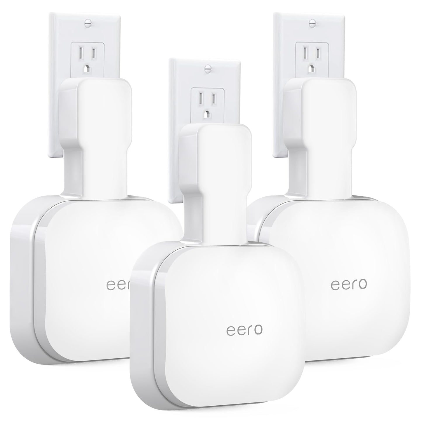Mamerry Outlet Wall Mount Compatible with eero Pro 6e/6, 3 Pack