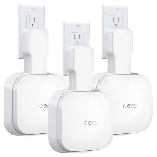 Mamerry Outlet Wall Mount Compatible with eero Pro 6e/6, 3 Pack