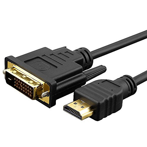 Pro-Techgroup 6 ft Premium HDMI to DVI M/M Cable - Supports 1080p, PS3, X-Box, Blu-Ray, HDTV,