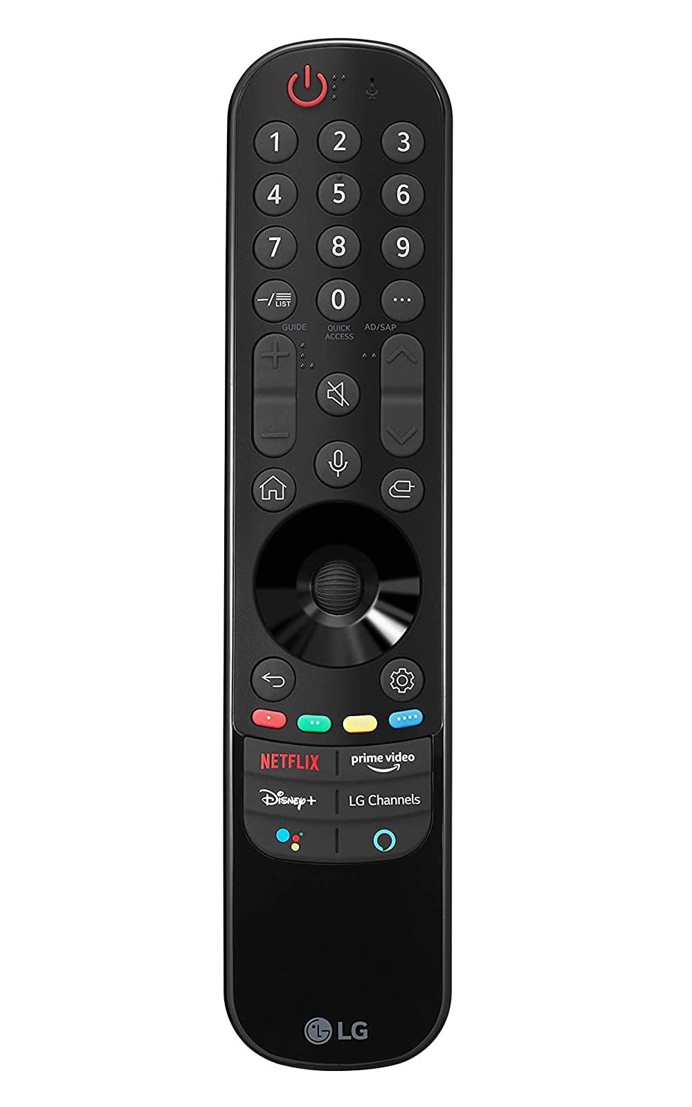 OEM Replacement Magic Bluetooth TV Remote Controller with Mic for LG Televisions (MR21GA)