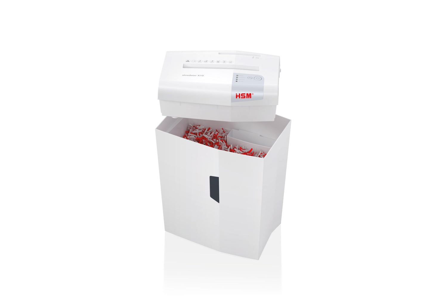 HSM of America Shredstar X10 Cross-Cut Shredder, 10 Manual Sheet Capacity