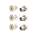 bnafes 6-Pack SMA Male to BNC Female RF Coaxial Connector Adapter