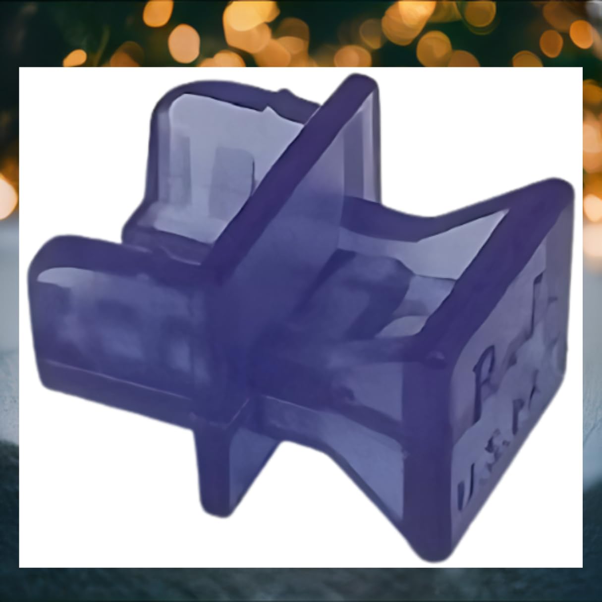 R.J. Enterprises®- RJ45 Jack Dust Cover, Cap, Protector, Blue (Price per Bag of 100p) DC-0-BL