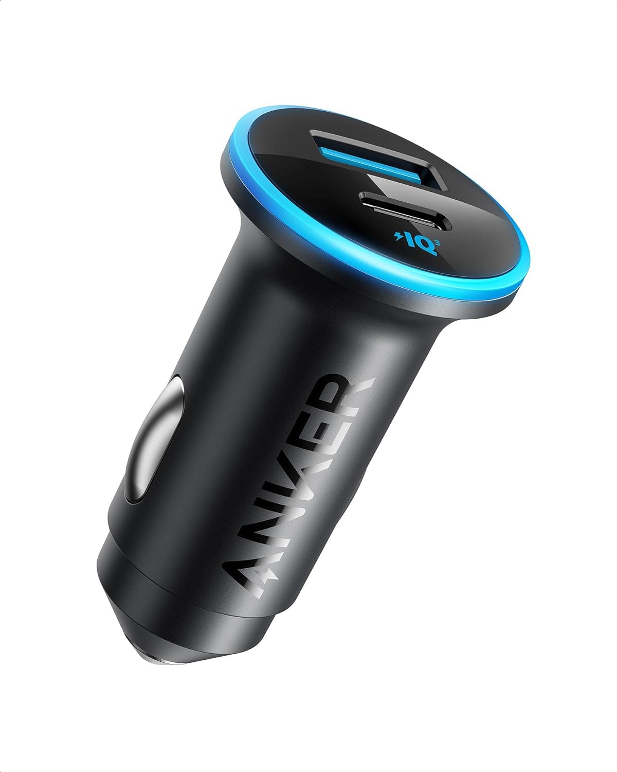 Anker 323 USB-C Car Charger Adapter, 52.5W Cigarette Lighter Charger with 30W PowerIQ 3.0 Fast Charging for iPhone 17/16/15/14/13/12 Series, Galaxy