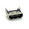 Mcdectech HDMI Port Socket Plug Jack Interface Connector Replacement HDMI Port for Sony Playstation 4 PS4 Console